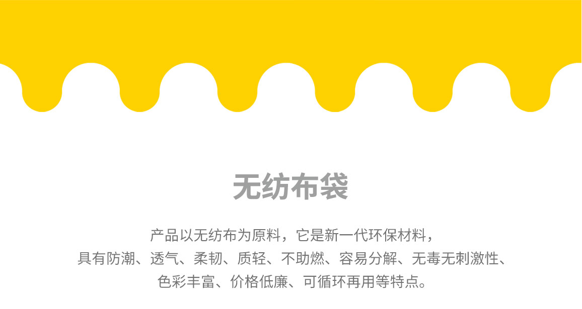 六盘水市无纺布袋常用类型